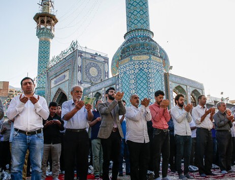نماز باران در امامزاده صالح تهران اقامه شد